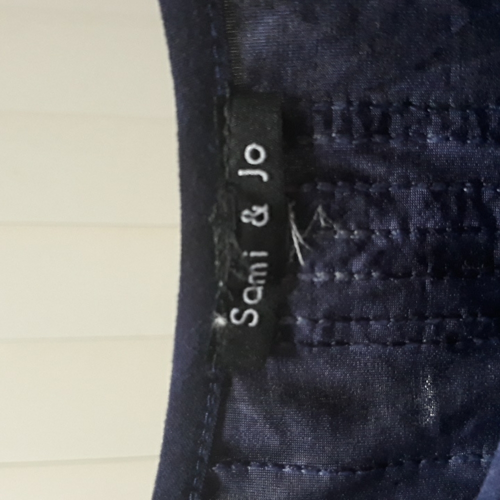 Sequined blue blouse - Picture 4 of 5